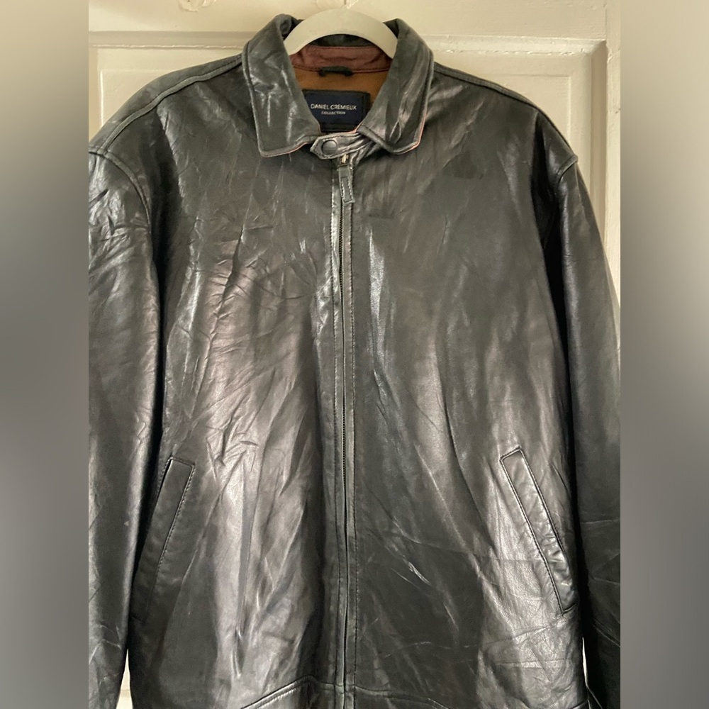 Daniel Cremieux collection Leather Jacket